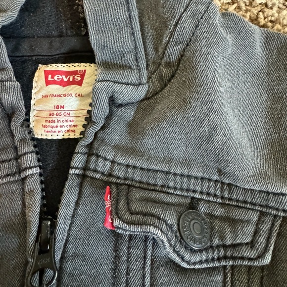 Levi’s INDIGO KNIT HOODIE SWEATSHIRT BABY
BOYS - Picture 3 of 5